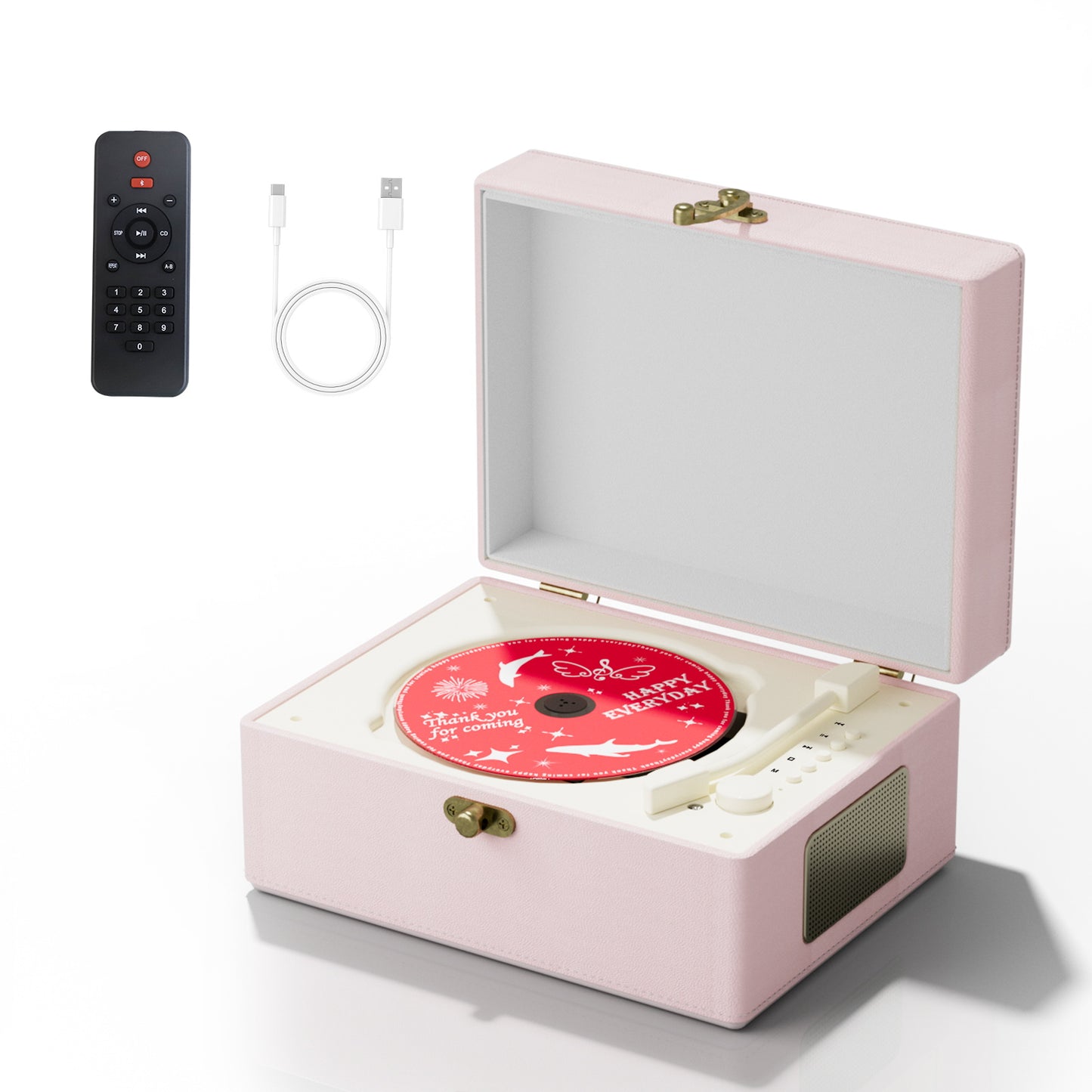 Yintiny Time Music Box-Pink